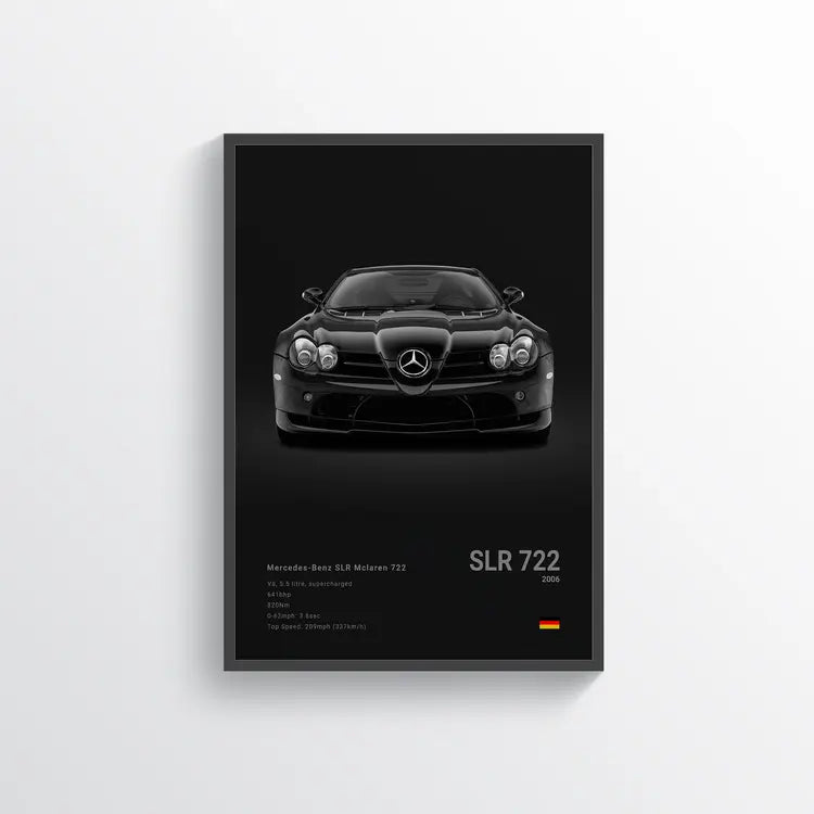 Poster Mercedes SLR McLaren 722 2006 High