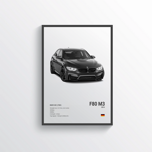 BMW M3 F80 del 2014 